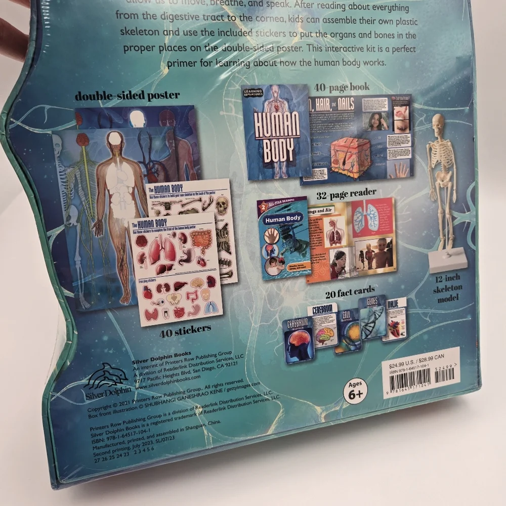 NEW Learning Adventures Human Body 12
